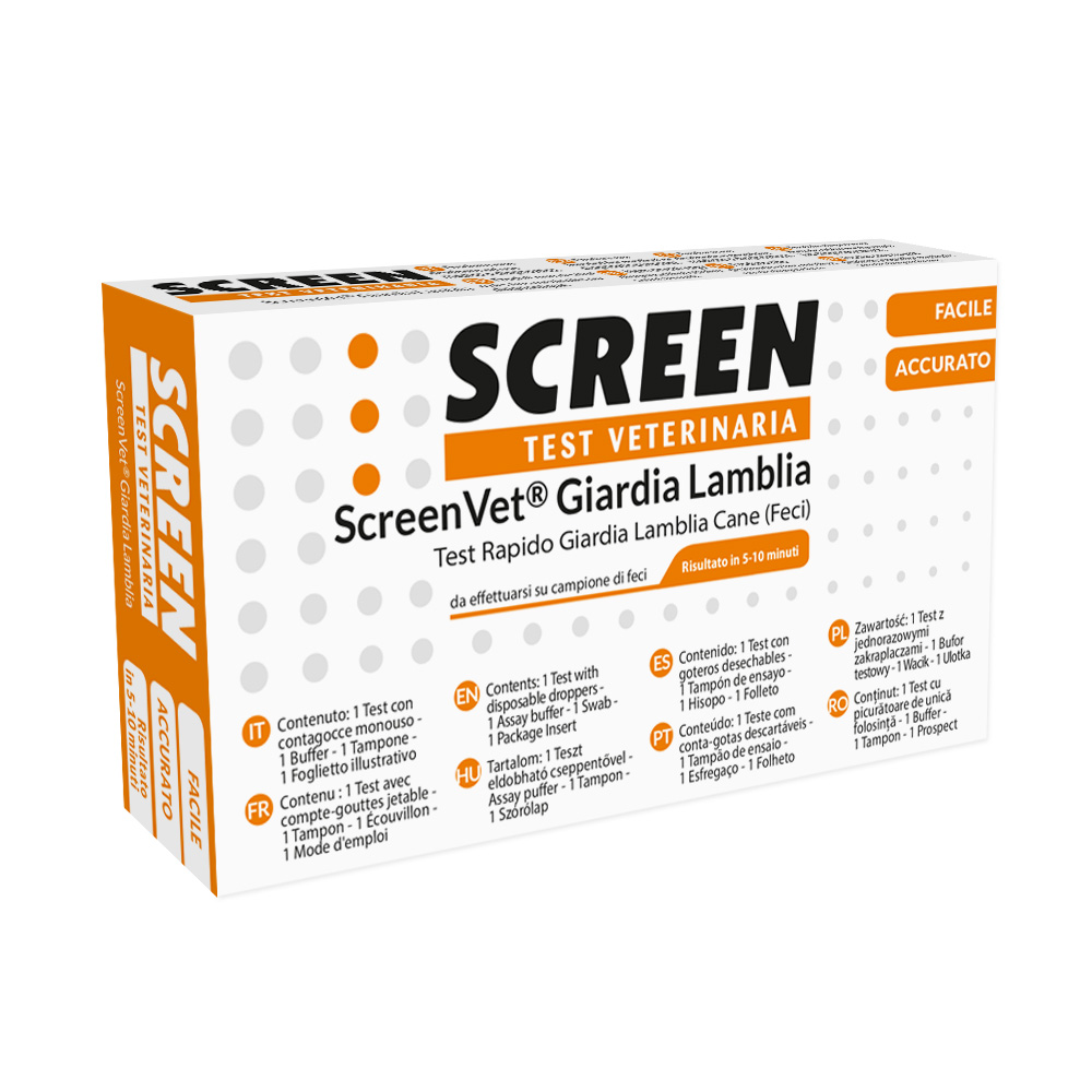 Test Rapido Veterinario Giardia Cane Gatto
